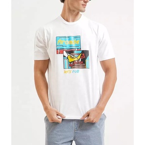 Camisetas de hombre de algodón orgánico 100% OEM al por mayor camisetas sostenibles de manga corta de alta calidad - Product Image 2
