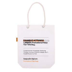 Borsa Tote Esagonale Sostenibile Promozionale Fairtrade - Product Image 2