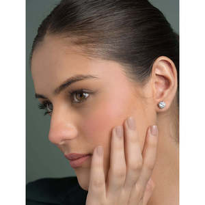 Compre Pendientes de Plata de Ley 925 de Primera Calidad para Mujeres y Niñas, Pendientes de Oro de 14K y Diamantes de Zafiro en Forma de Gota de Agua - Product Image 3