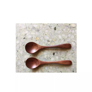 ช้อนไม้คนทำจากไม้อเนกประสงค์,อุปกรณ์ทำสลัดสปินเนอร์ช้อนตักซุปข้าวช้อนขนาดเล็กของโบราณแบบสั่งทำ - Product Image 6