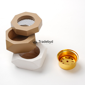 Quemador Bakhoor de madera Tradebyd, soporte de incienso árabe hecho a mano para meditación con fragancia y regalos - Product Image 3
