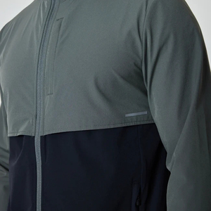 Wholesale High Quality Color Block <b>Lightweight</b> Tracksuit Windbreaker <b>Running</b> <b>Jacket</b> Custom Logo - Product Image 2