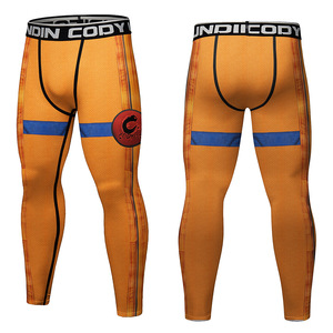 ชุดแรชการ์ด MMA BJJ สำหรับผู้ชาย น้ำหนักเบา แห้งเร็ว ระบายอากาศได้ดี พร้อมกางเกงเลกกิ้งพิมพ์ลายซิลิโคนกันลื่น สำหรับฤดูใบไม้ร่วง - Product Image 3