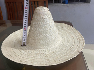 Sombrero colorido hecho a mano, sombrero de playa de ala grande, venta al por mayor - Product Image 2