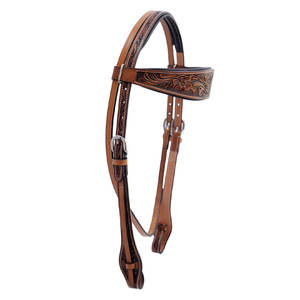 Brida de carrera inglesa más vendida, decoración de Color personalizada, equipo de carreras de caballos de PU de acero inoxidable, equitación ecuestre - Product Image 4