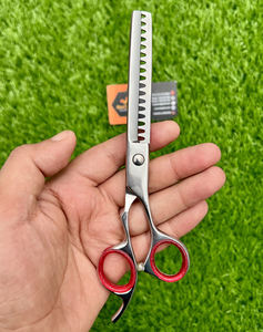 Tijeras de adelgazamiento de peluquero de salón profesional, tijeras de corte de pelo de acero inoxidable de seguridad para uso en salón - Product Image 6