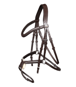 Bride standard Bandeau croisé-Casque de forme anatomique-Bandeau de front incurvé-Noseband, bandeau de front et casque - Product Image 6