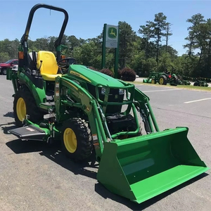 1023E <b>Walking</b> Tractor 22HP Mini Tractor Front Loader & Mid Mount Mower Agricultural <b>Machinery</b> with Engine and Gear Components - Product Image 1