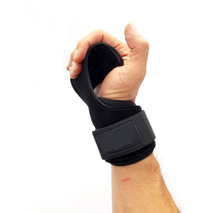 Ganchos para hombres y mujeres Ganchos de levantamiento de pesas de fuerza fuerte Ganchos de elevación de seguridad Agarre de manos Soporte Correas de muñeca Levantamiento de pesas - Product Image 4