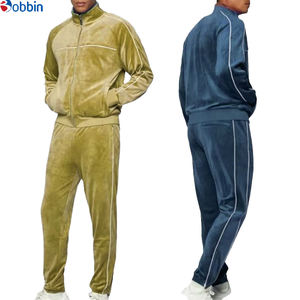 Conjunto Deportivo de Terciopelo para Hombre, Tendencia de Invierno, Sudadera con Capucha y Pantalones Deportivos para Correr, Impresión Personalizada, 2 Piezas - Product Image 5