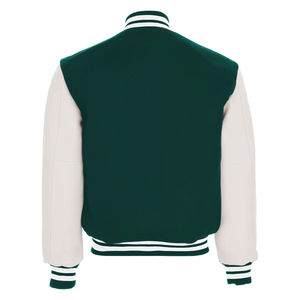 แจ็คเก็ตเบสบอลปักลายคุณภาพสูงสำหรับผู้ชาย แจ็คเก็ตหนังวัวผ้าแคนวาสแบบพองตัวขายดี แจ็คเก็ตฤดูหนาว - Product Image 6