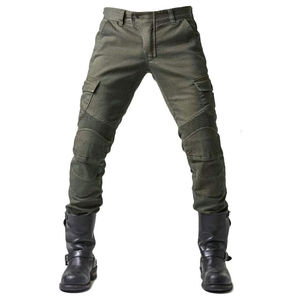 Pantalones de Motociclista D-Ride Moto de Alta Calidad, Negros y Grises, Transpirables, de Secado Rápido, con Protección Extraíble, Diseño Segmentado, Precio Bajo, MOQ Bajo - Product Image 4