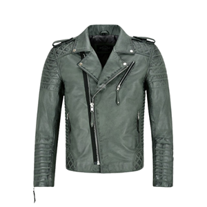 High Quality ODM OEM Customized Leather Motorcycle <b>Jacket</b> Reversible Cotton Filled Winter Casual Biker Coat For <b>Men</b> - Product Image 1