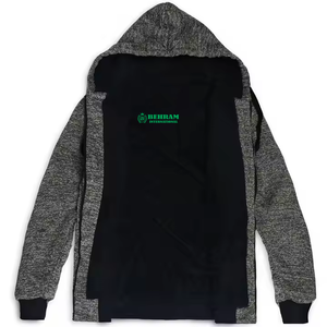 Nouveau design Meilleures ventes Sweats à capuche zippés pour hommes quantité minimale de commande bas Sweats à capuche zippés pour hommes au prix de gros - Product Image 3