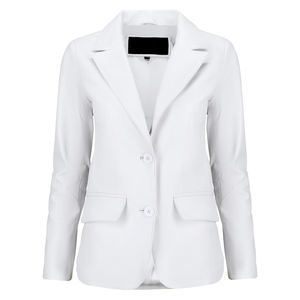 Chaqueta de cuero TESSUTO para mujer, chaqueta de cuero de piel de cordero auténtica a la moda para mujer, chaqueta de cuero de vaca auténtica para mujer - Product Image 1