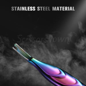 Outil à double extrémité de poussoir d'ongle de cuticule d'acier inoxydable durable pour la manucure pédicure et le nettoyage professionnel d'ongle - Product Image 3