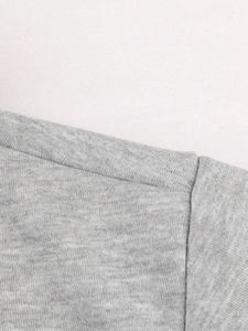 Ensemble de survêtement athlétique 2 pièces pour homme en coton 100 % : sweat à capuche bicolore avec cordon de serrage et pantalon de sport - Product Image 5