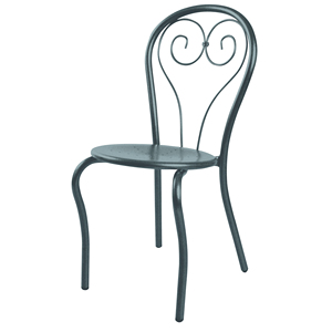 Silla de Jardín para Exteriores Sevilla, de Hierro y Metal, Elegante y Duradera para Muebles de Patio - Product Image 1