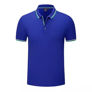 Polo de Golf de Manga Corta para Hombre, de Nailon y Elastano, Personalizado, de Alta Calidad, al por Mayor, con Bloques de Color - Product Image 4