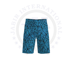 Pantalones cortos de playa informales de secado rápido para hombre, 100%, de malla de poliéster, con estampado personalizado, respetuosos con el medio ambiente, con cintura elástica, tejido impermeable - Product Image 1