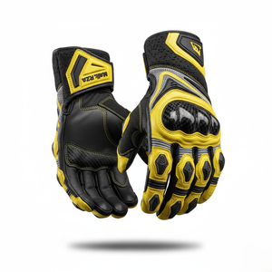 Gants de course personnalisés Malik Raza, faible MOQ pour les équipes, jointures en carbone, en gros - Product Image 3