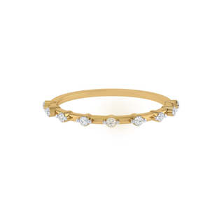 Anillo de Oro Certificado con Diamantes Reales - Product Image 2