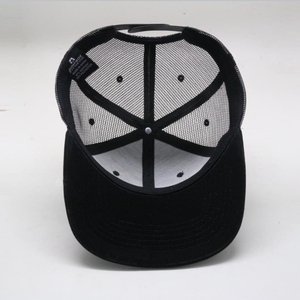 Sombrero de camionero de malla de ala curvada de 5 paneles de alta calidad para mujer, logotipo bordado personalizado, Material de lona vaquera, actuación en la playa al aire libre - Product Image 6