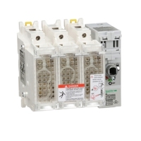 Pour SCHNEIDER ELECTRIC TeSys GS2GU3N pour disjoncteur-fusible UL 60A avec 3P Taille J pour interrupteurs
