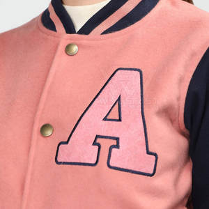 แจ็กเก็ตเลตเตอร์แมนแขนยาวแห้งเร็วสำหรับผู้หญิงแจ็คเก็ตอักษรมาใหม่ - Product Image 6