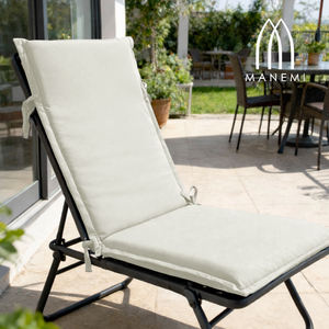 Loft Style 120x50x4cm Outdoor <b>Garden</b> <b>Chair</b> <b>Cushions</b> with Fastening Straps & Removable Cover Foam Filled for Patio & Yard - Product Image 2