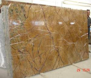 Dalles de marbre doré de forêt tropicale de haute qualité, polies, naturelles, modernes, pour comptoirs de cuisine et revêtements de sol, grandes dalles pour appartements et villas. - Product Image 6