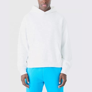 Pull-over Oversize en Polaire Unie Respirant à Épaules Tombantes en Polyester Coton Lourd, Personnalisable pour Fabricants OEM - Product Image 4