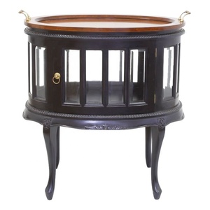 Classic Wooden Coffee Table for Living Room with Serving Tray Top an Elegant Blend of Style and Functional Center Table - Product Image 1