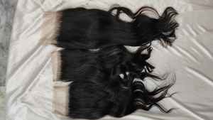 Barato 13x4 13x6 Frontal de encaje Proveedor al por mayor Cierre de encaje transparente Frontal 100% Cabello crudo Línea de cabello natural Cabello de la mejor calidad - Product Image 6