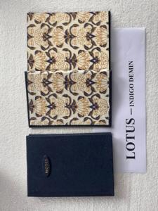 Cahiers à couverture rigide en coton écologique de 100 pages fabriqués à la main bloc d'impression traditionnel bloc imprimé coton chiffon papier cadeau - Product Image 6