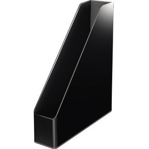 Porte-documents sur pied Leitz Duo Color 7,3 x 31,8 x 27,2 cm en polystyrène noir/gris DIN A4 pour organiseurs de magazines - Product Image 1