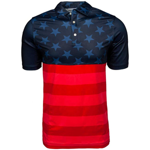 Polo avec logo personnalisé pour homme, chemise à manches courtes pour sport, golf, style décontracté, imprimé foncé, OEM grande taille - Product Image 1