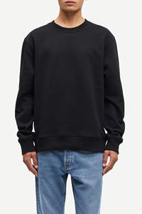 Top tendance personnaliser Logo sweat à manches longues pour hommes 100% coton doux couleur unie commandes en gros de haute qualité disponibles - Product Image 5