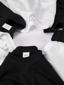 เสื้อยืดคอกลมแขนยาวระบายอากาศได้ดีสำหรับทุกเพศเสื้อยืดคอกลมผ้าฝ้ายธรรมดาระบายอากาศสำหรับผู้ชาย230gsm สำคัญ - Product Image 3