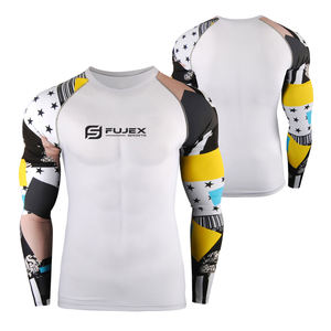 Servicio OEM Hombres Rash Guard Estilo de tendencia Precio directo de fábrica Opción barata - Product Image 6