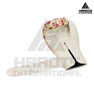 Gants de boxe en cuir de peau de vache véritable personnalisés multicolores durables et confortables pour le combat et l'entraînement professionnels - Product Image 3