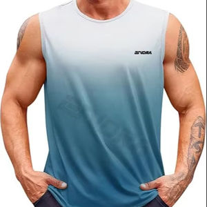 Haute qualité lourd lavage Cropp gilet personnalisé recadrée Boxy Fit sans manches débardeur t-shirts - Product Image 1