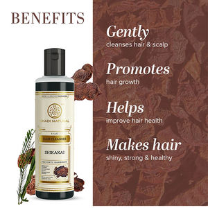 Khadi Nettoyant naturel pour cheveux Shikakai 210 ml - Product Image 4