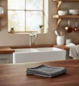 Toalla de Cocina Ecológica, Suave, de Secado Rápido, Absorbente, de Algodón Tejido, con Logotipo Personalizado, para Uso Doméstico - Product Image 1