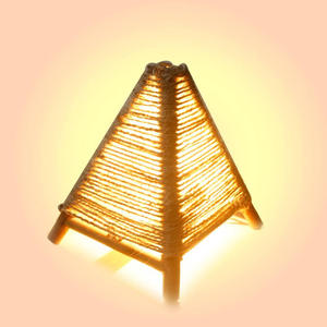 Top Quality Handmade <b>Wicker</b> Natural <b>Ceiling</b> Lantern Bamboo Pendant Shade Rattan Lamps Seashell Shape - Product Image 2
