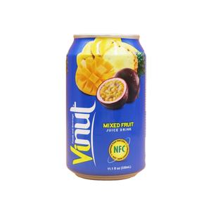 Jus de fruits mélangés fabricant de boissons de marque privée OEM ODM formulation personnalisée usine du Vietnam 330ml Alu peut 24 canettes carton - Product Image 1