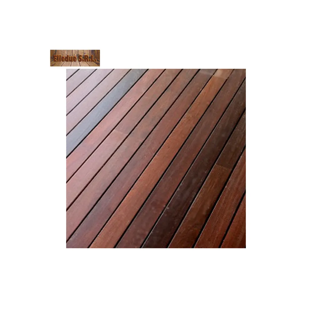 Decking de madera IPE de buena calidad Suelo de ingeniería Decking de madera Ipe compuesto disponible a bajo precio