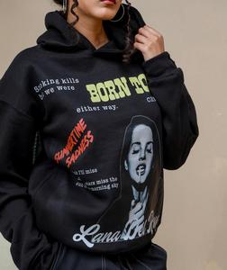 Sudadera con capucha de gran tamaño para hombre personalizada, ropa informal estilo Hip Hop, jersey con técnica lavada, atuendo informal para todos los días, personaje para hombres y mujeres, Unisex - Product Image 6