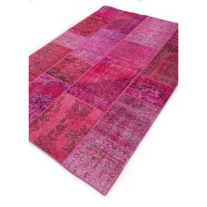 Alfombras de Lana Anudadas a Mano Provenance, Diseño Clásico de Parches Rosa y Morado para Decoración de Sala de Estar, Rectangulares de 9x12 Pulgadas para Pasillo - Product Image 2