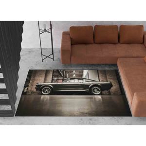 Mustang <b>Car</b> <b>Rug</b>: Anti-Slip Accent <b>Rug</b>, Printed <b>Rug</b>,With Pile Soft <b>Rug</b> - Product Image 4